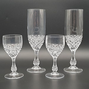 Vintage Crystal Champagne Glasses - Liqueur Glasses - Made in Germany