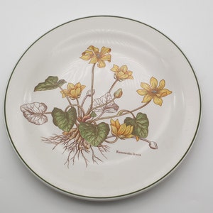St.Michael botanical serving plate - serving dish