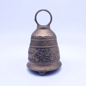 Antike Klosterglocke aus Messing