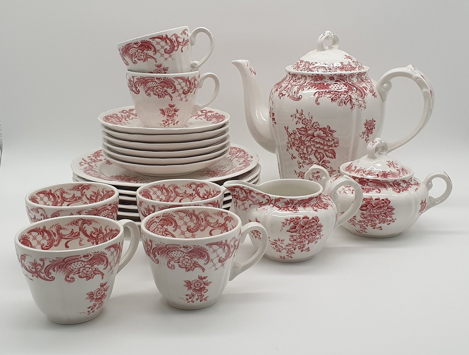 21-piece Villeroy & Boch Valeria Coffee Set - Coffee Pot - Coffee