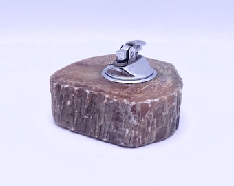 Vintage Stone Table Lighter - Antique Cigar Lighter - Smokers Gift - Retro Inspired Home Decor