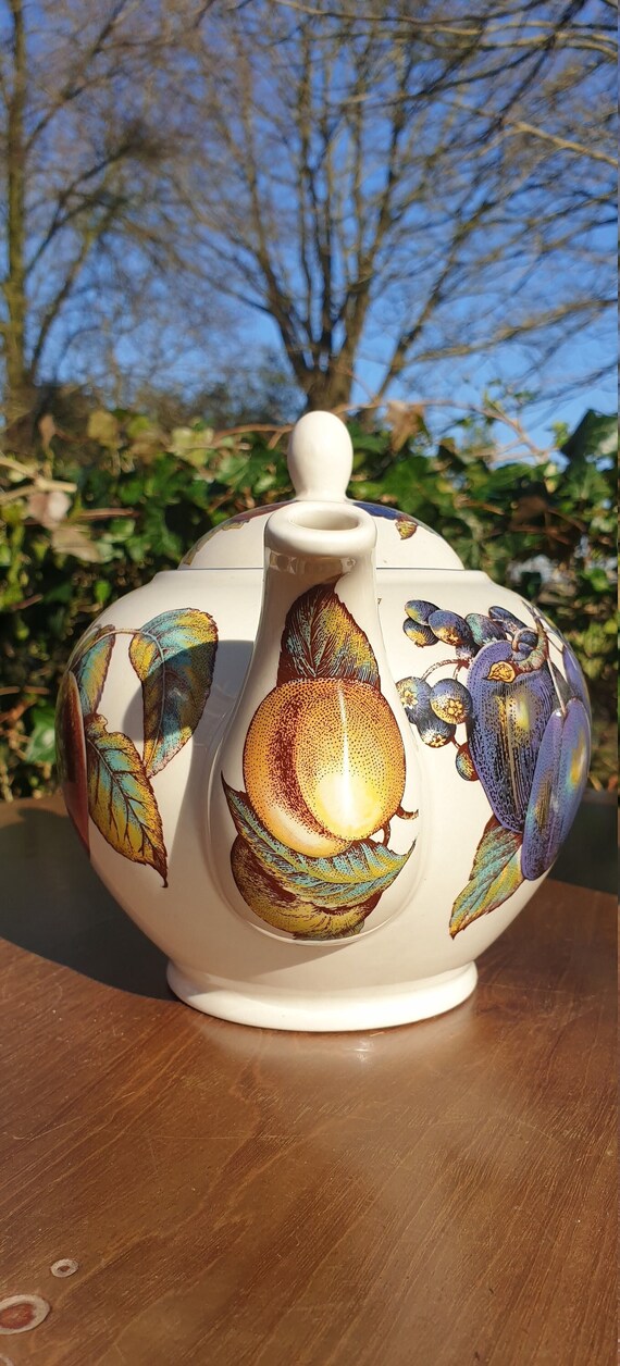 Staffordshire Teapot - Autumn Fyre - Moselle - Made in England - Etsy