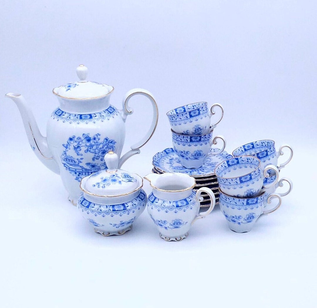 Vintage Johann Seltmann Porcelain Tea-coffee Set: A Timeless
