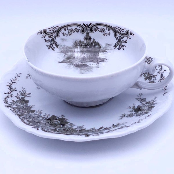 Seltmann Weiden Bavaria cup with saucer - W-Germany - "Barock Rheingau" - made in Germany