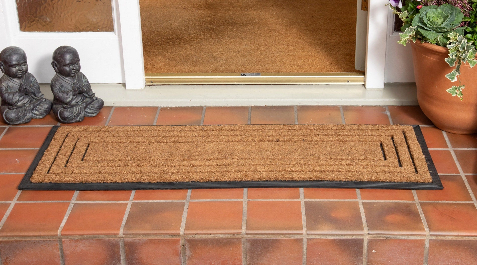 Mud Stopper Doormat Prevent Dirt With This Nonslip Rubber Mat, 40 X