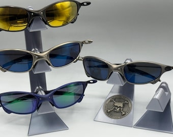3D Printed Oakley OEM Style X-Metal Sunglasses Stand. Choose HEIGHT & COLOR!!