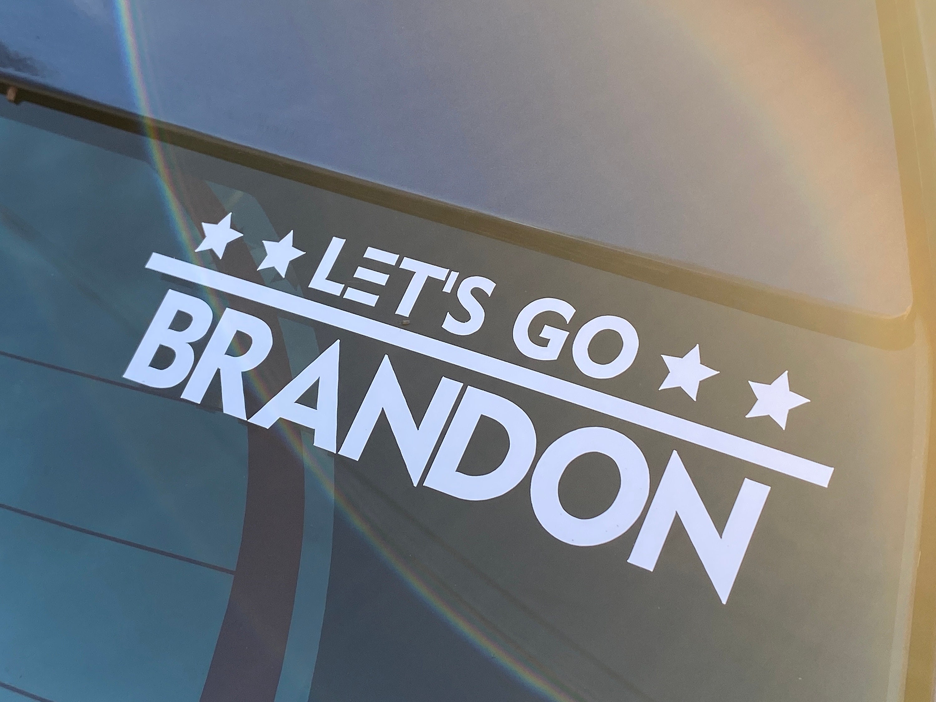 Let's Go Brandon premium bumper sticker