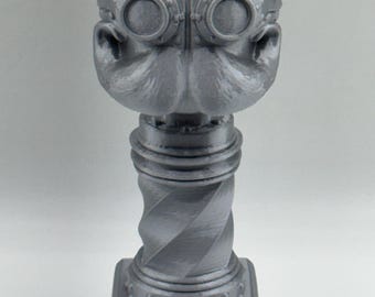 3D Printed Oakley Style Large Best Stache Display Trophy. Choose Color!