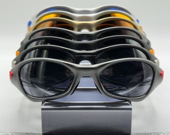 3D Printed Oakley Style Angled Sunglasses Display Stand Riser. Choose Color!