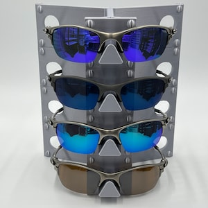 3D Printed Oakley Style Modular/Stackable &quot;Y&quot; Sunglasses Stand. CHOOSE HEIGHT & COLOR!!