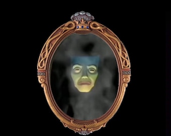 Animazione video dello specchio magico di Biancaneve per Halloween