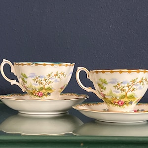 Tasse et soucoupe Royal Albert