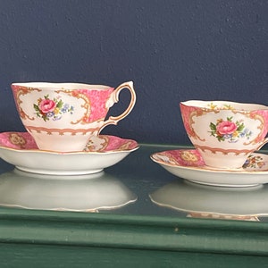 Tasse et soucoupe Royal Albert