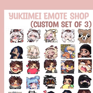 Emote Twitch personalizzate/Emote Chibi