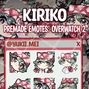Emote Kiriko (Overwatch 2) per Twitch, Discord, Kick e Youtube