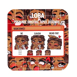 Emote Loba (Apex Legends) per Twitch, Discord e Youtube