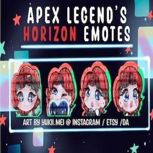 Horizon-emotes (Apex Legends) voor Twitch, Discord en YouTube