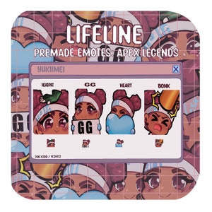 Lifeline-emotes (Apex Legends) voor Twitch, Discord en YouTube
