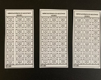 5 Dollar Increment SAVINGS CHALLENGE #4 (5, 10, 15, & 20)