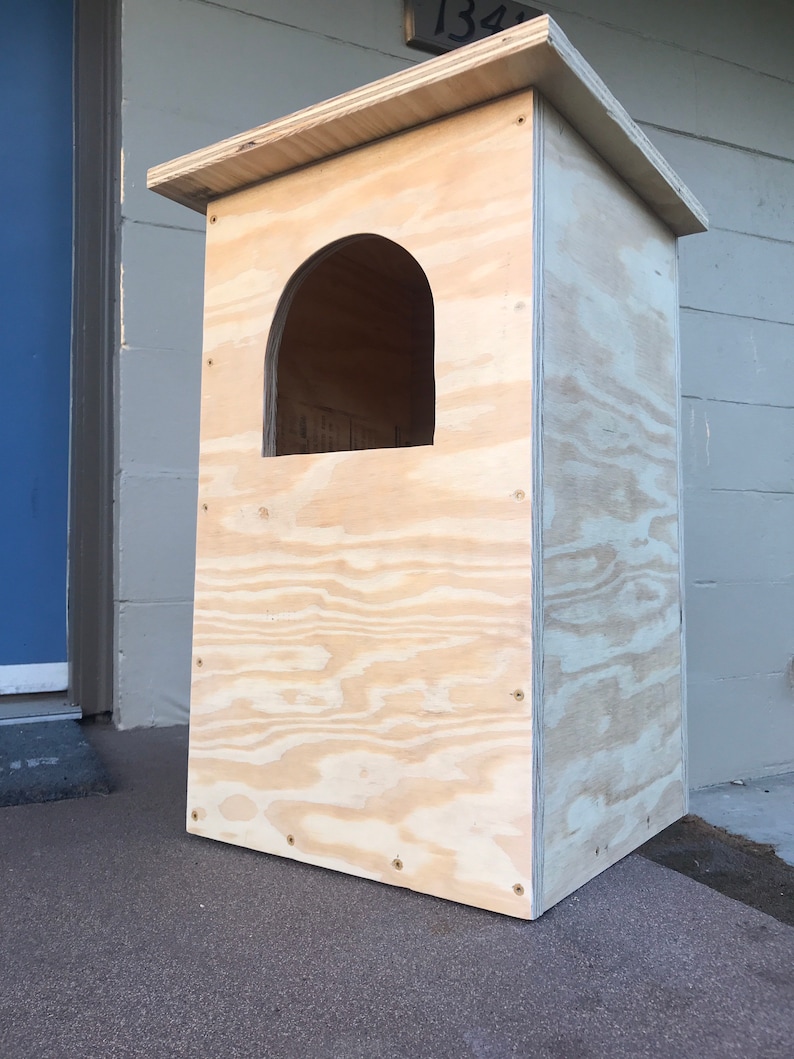 Barred Owl Nesting Box Etsy
