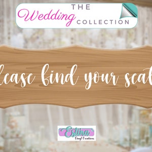 Find your seat, DIY wedding chart, Wedding seating chart, Wedding sign decal, Wedding table chart