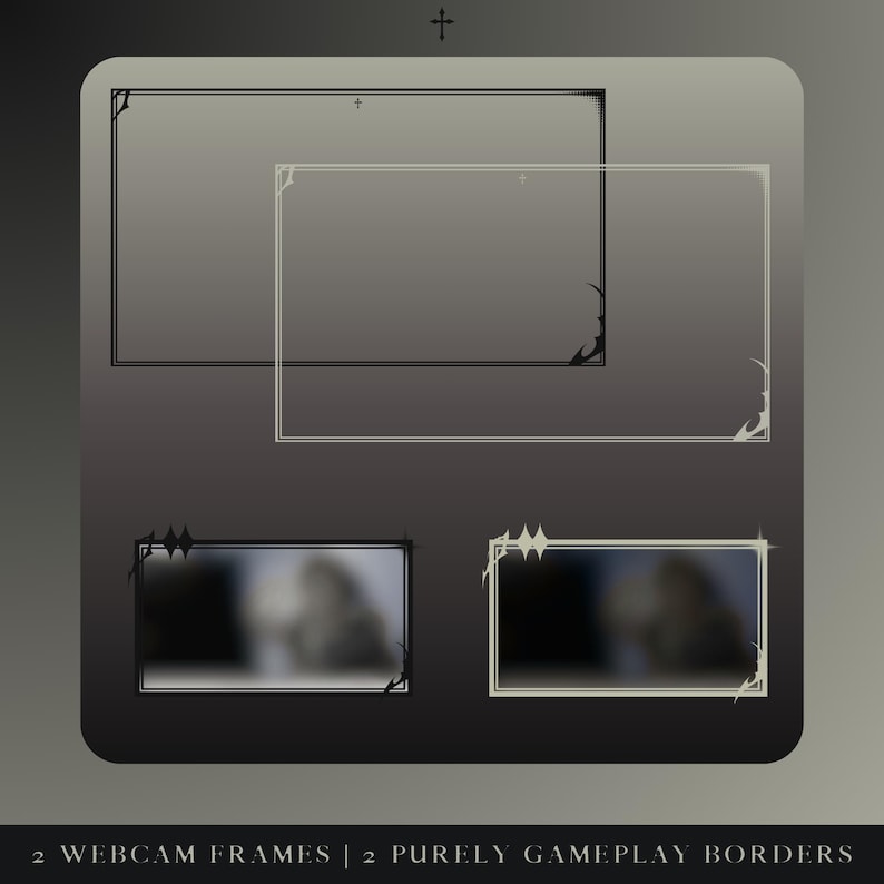 Dark Fantasy Stream Asset Bundle | Animated & Static Scenes, Overlays ...