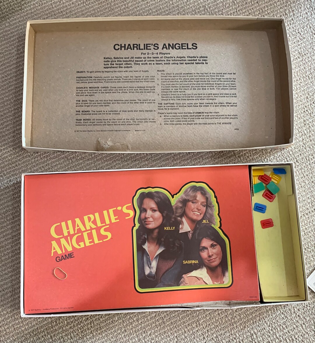 Charlie’s Angles Board Game - Etsy