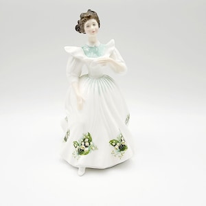 Royal Doulton 1988 Figure Of The Month May Porcelain Figurine By Peggy Davies