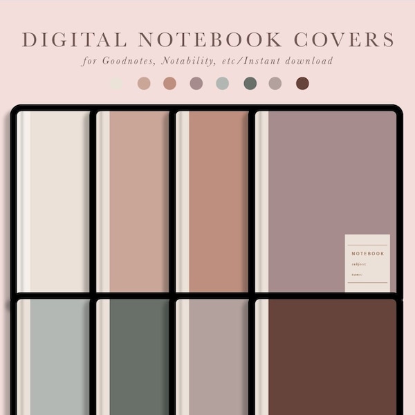 Digital Notebook Etsy