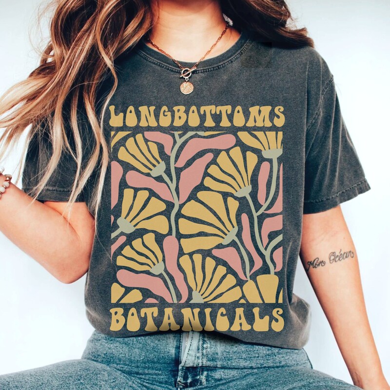 Botanical Shirt - Etsy