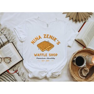 Nina Zenik Shirt Waffles Shirt Six of Crows Bookish Tee Shadow and Bone Grishaverse Shirt Bookish Shirt Book Lover Shirt Gift for Reader image 3