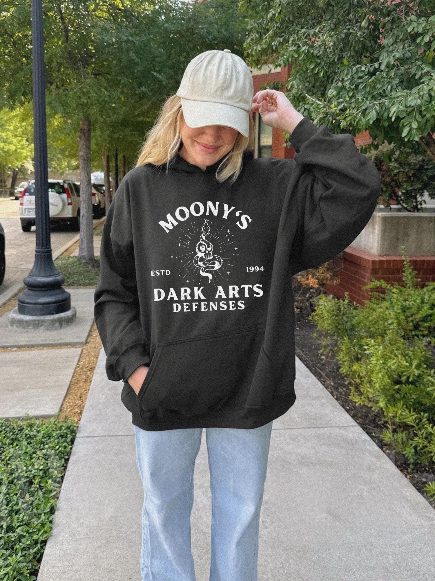 Dark Arts Hoodie UNISEX Moony Hoodie Remus Lupin Shirt