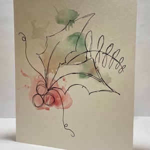 abstract christmas card