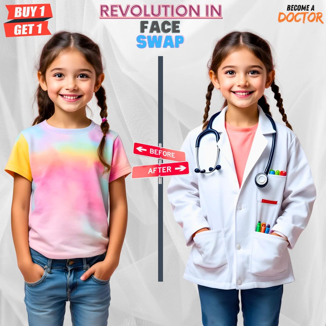 Transform With Face Swap Into a Doctor Become Your Dream Professional ...