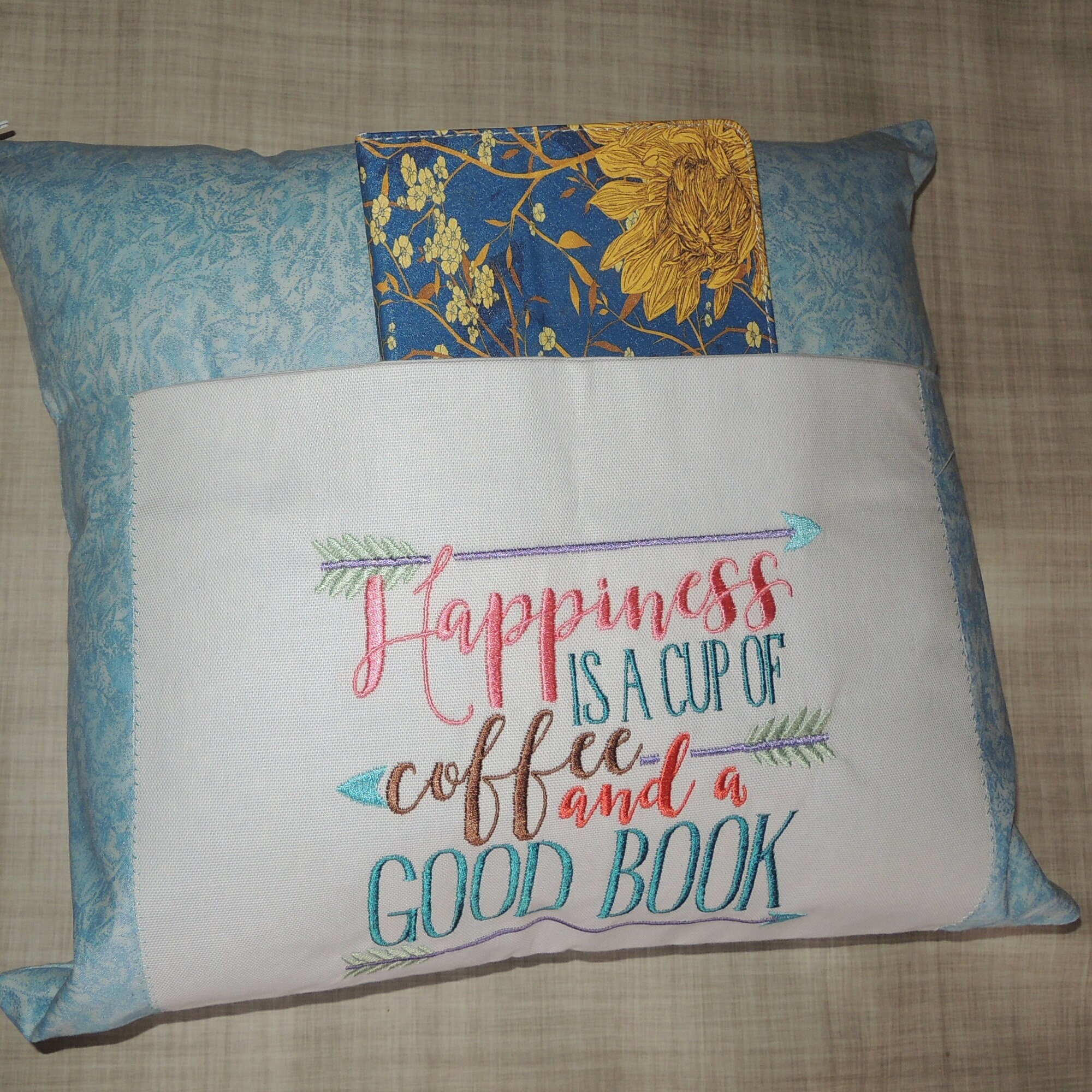reading pillow covers