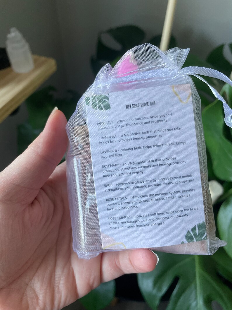 DIY Self Love Jar Etsy