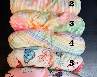 Microwavable Rice Bag, Eye Pillow, Reusable Hot and Cold Packs