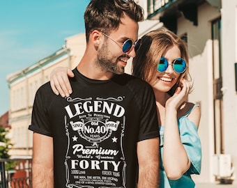 Maglietta Uomo Vintage 1984 – Compleanno 40 Anni 2024 – Galaxy Tees, Cotone 140g, Taglie S-6XL