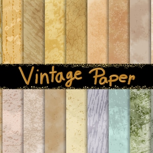 Vintage Digitales Papier, Grunge Digitales Papier altes Papier Vintage Hintergrund, kommerzielle Nutzung.