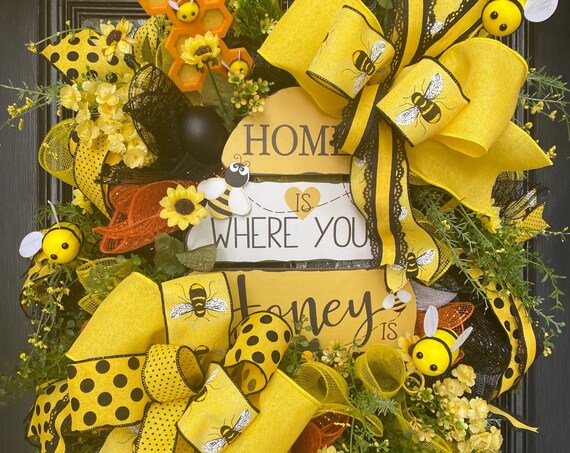 Honeybee Wreath