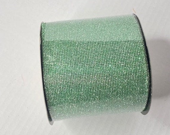 D Stevens Celadon 4 Inch Ribbon