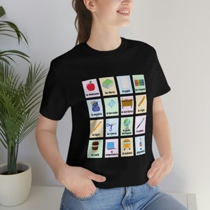 Maestra Loteria Shirt, Maestra Shirt, Dual Language Crew, Bilingual Teacher Shirt, Spanish Teacher, Spanish Teacher, Maestra Bilingue Shirt