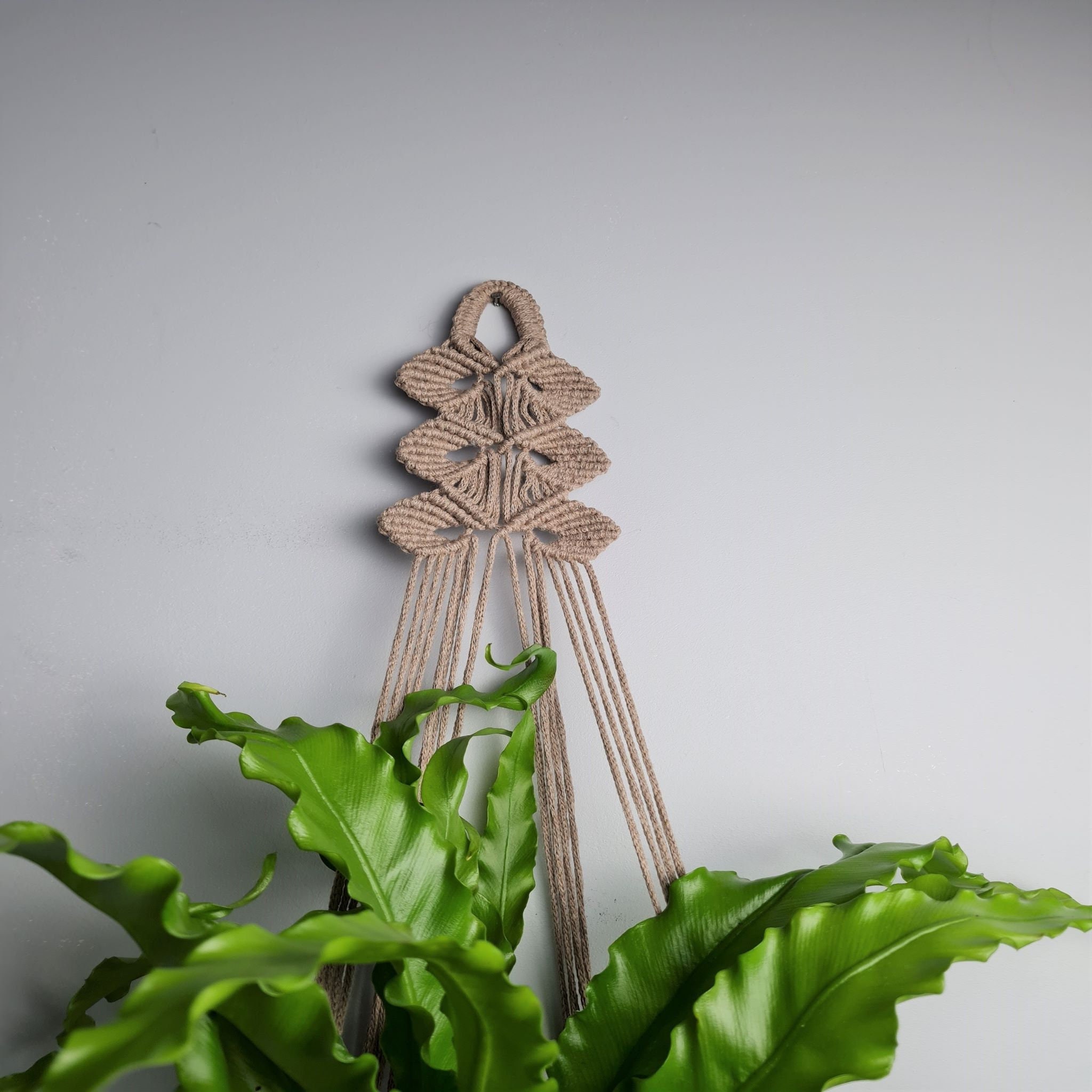 Suspension en Macramé