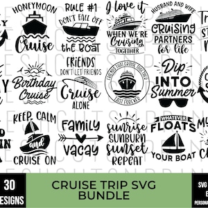 Cruise Svg Bundle, Cruise 2023 SVG, nave da crociera svg, camicie da crociera svg, ancoraggio svg, barca svg, oh nave svg, Cruise Squad Svg, Vacation Svg