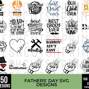 50 Vatertag svg, beste Papa svg, Vatertag Shirt svg, Papa Leben svg, bester Papa aller Zeiten svg, Geschenk für Papa svg, super Papa svg, Papa svg Bundle