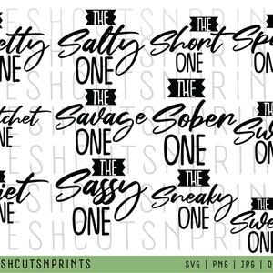 Girls Trip SVG Bundle, Bachelorette Party, Chemises assorties svg, SVG de fête de poule, Chemise Best Friends, Girl Squad svg, The One Shirts, Funny svg