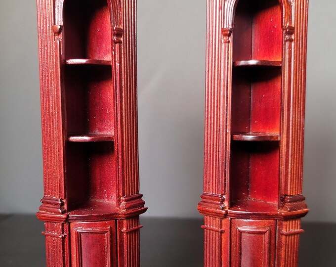 Bespaq Randall Corner Bookcases Set of 2 Etsy