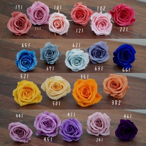 Japanese preserved rose mini bouquet eternal dried flower gift, It's an ideal gift for occasions like birthdays, anniversaries, Valentine's Day, or as a charming addition to your home decoration.