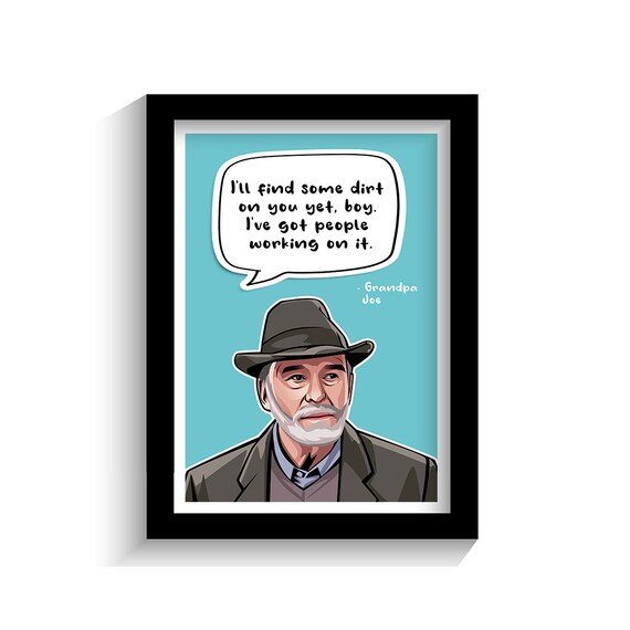 Grandpa Joe Derry Girls Derry Girls Quotes TV Print Etsy