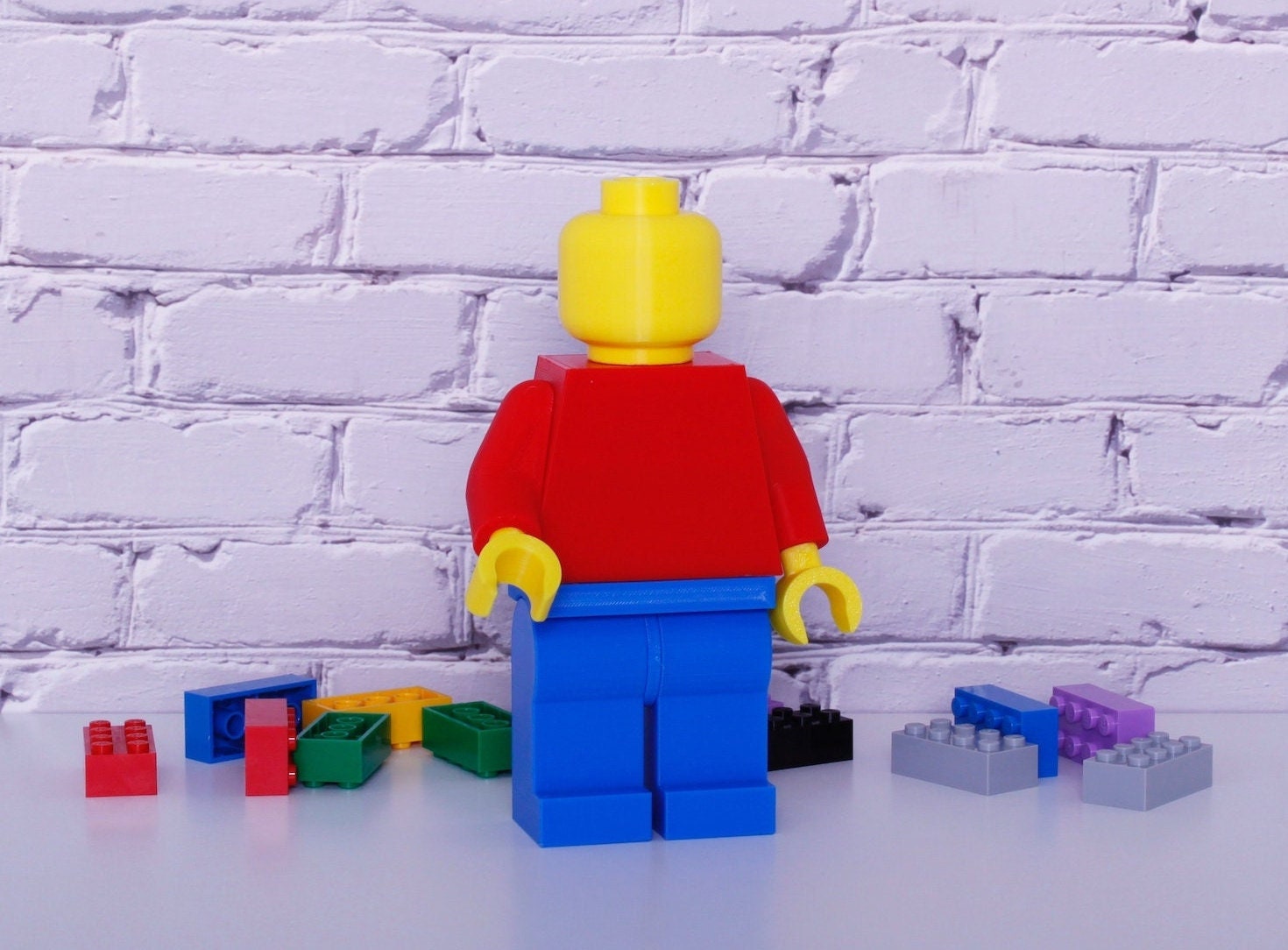 Oversized LEGO Minifigure 3D Printed